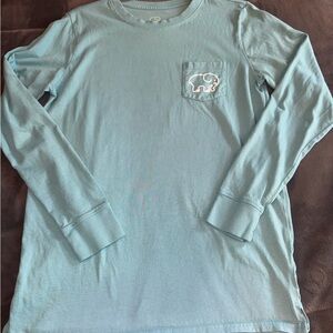 Ivory Ella Light Blue Long Sleeve Tee